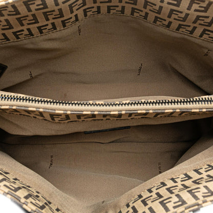 Fendi Tote Zucchino Red Tote Bag Style 17