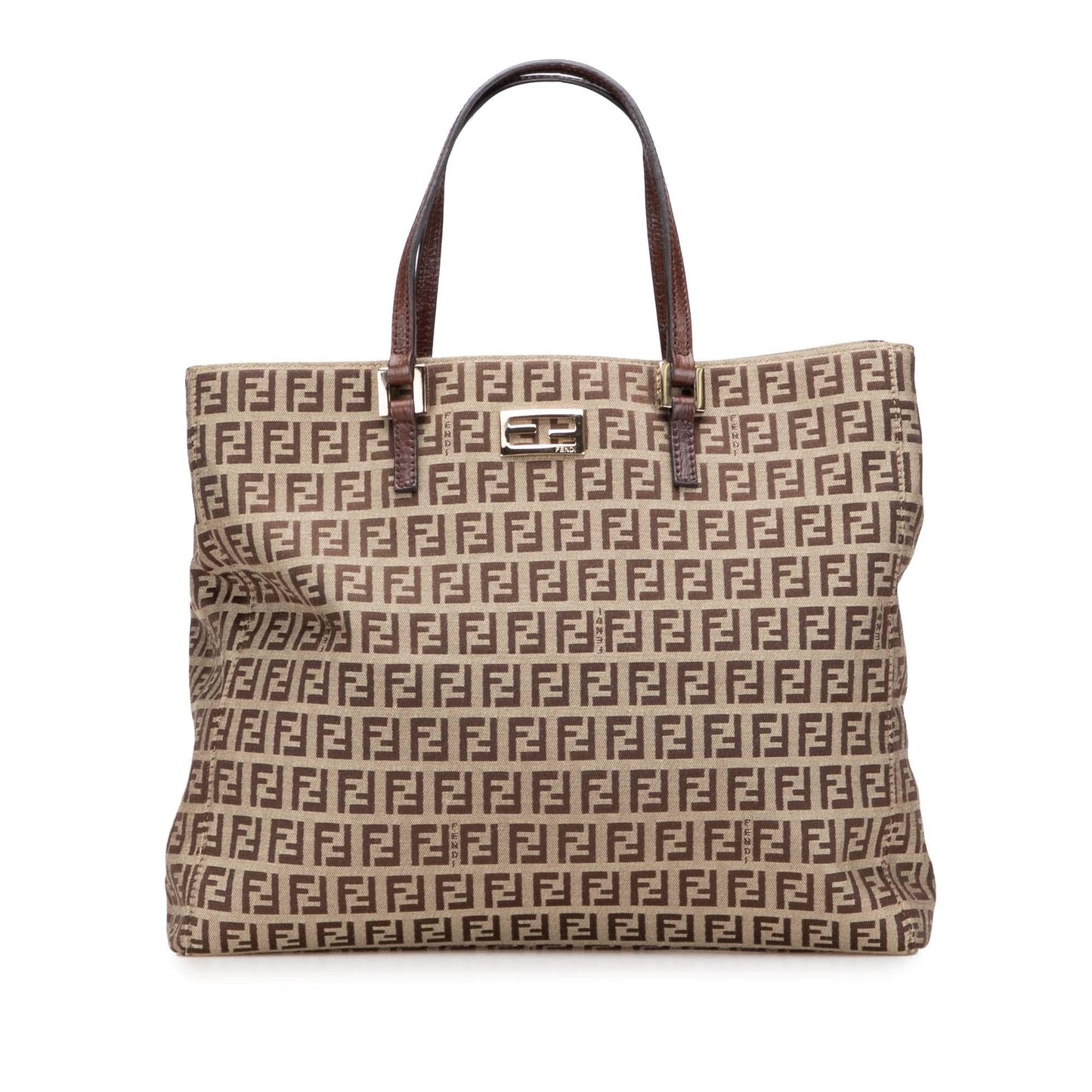Fendi Tote Zucchino Red Tote Bag Style 23