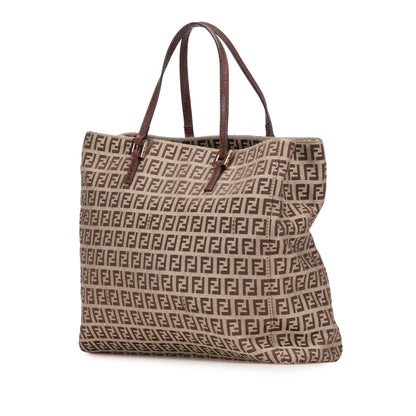 Fendi Tote Zucchino Red Tote Bag Style 28
