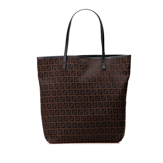 Fendi Tote Zucchino Red Tote Bag Style 42