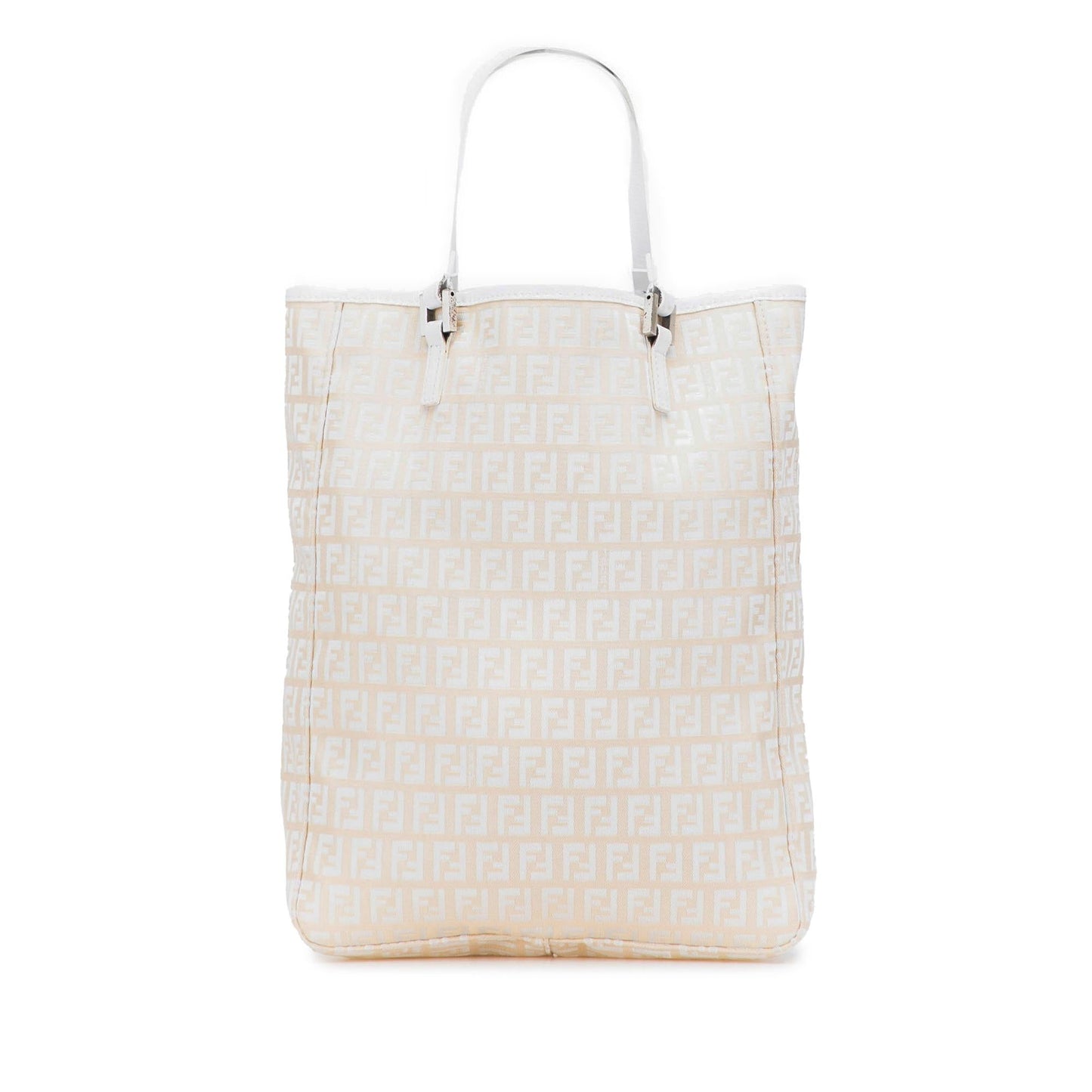 Fendi Tote Zucchino Red Tote Bag Style 43