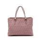 Fendi Tote Zucchino Red Tote Bag Style 50