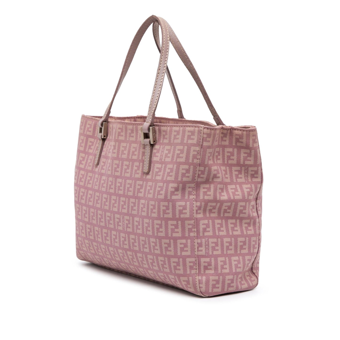 Fendi Tote Zucchino Red Tote Bag Style 49