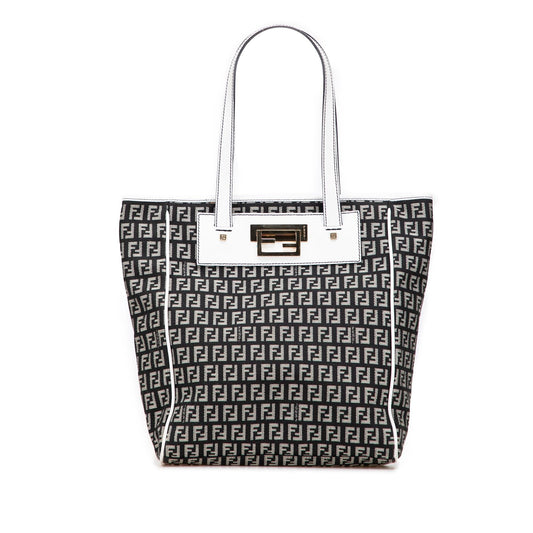 Fendi Tote Zucchino Red Tote Bag Style 53