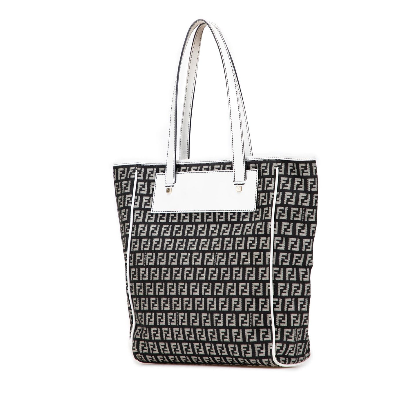 Fendi Tote Zucchino Red Tote Bag Style 53