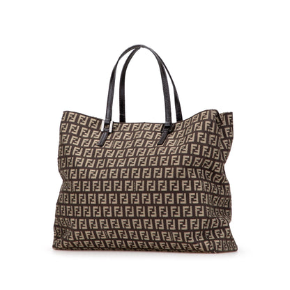 Fendi Tote Zucchino Red Tote Bag Style 55