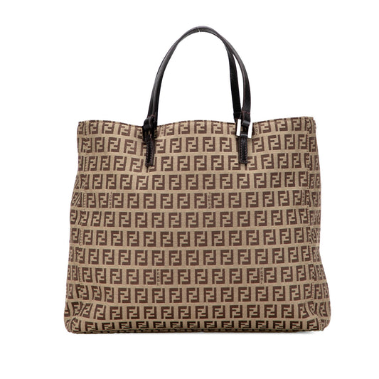 Fendi Tote Zucchino Red Tote Bag Style 56