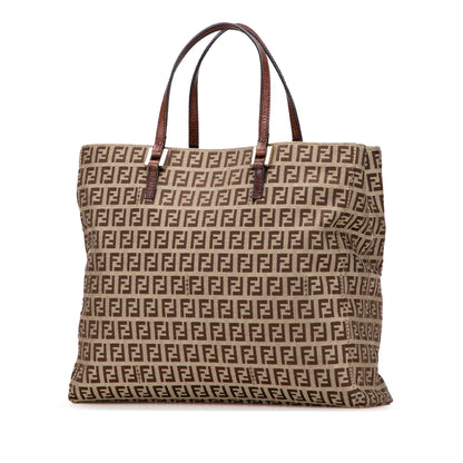 Fendi Tote Zucchino Red Tote Bag Style 57