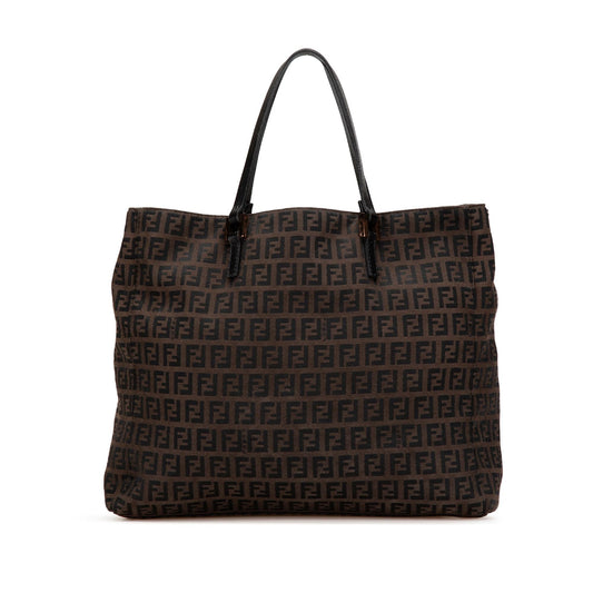 Fendi Tote Zucchino Red Tote Bag Style 63