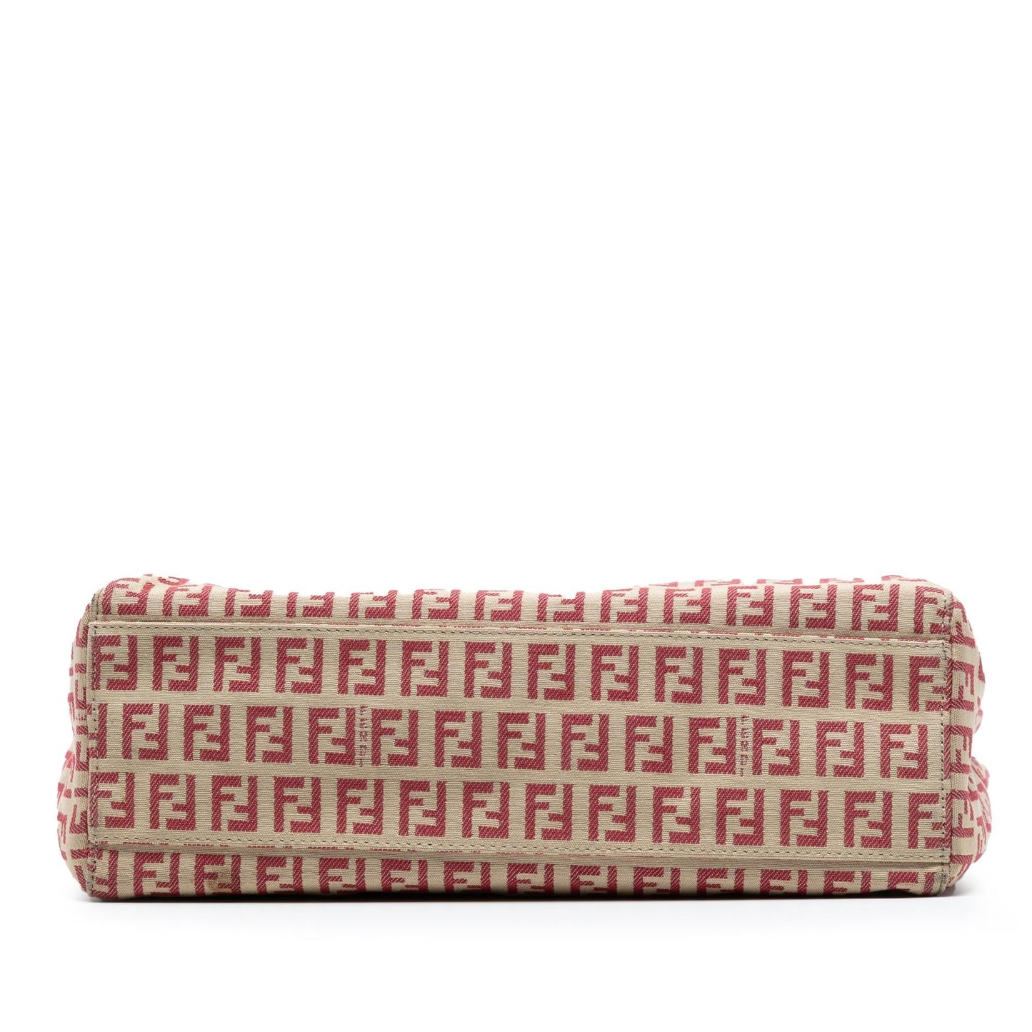 Fendi Tote Zucchino Red Tote Bag Style 70