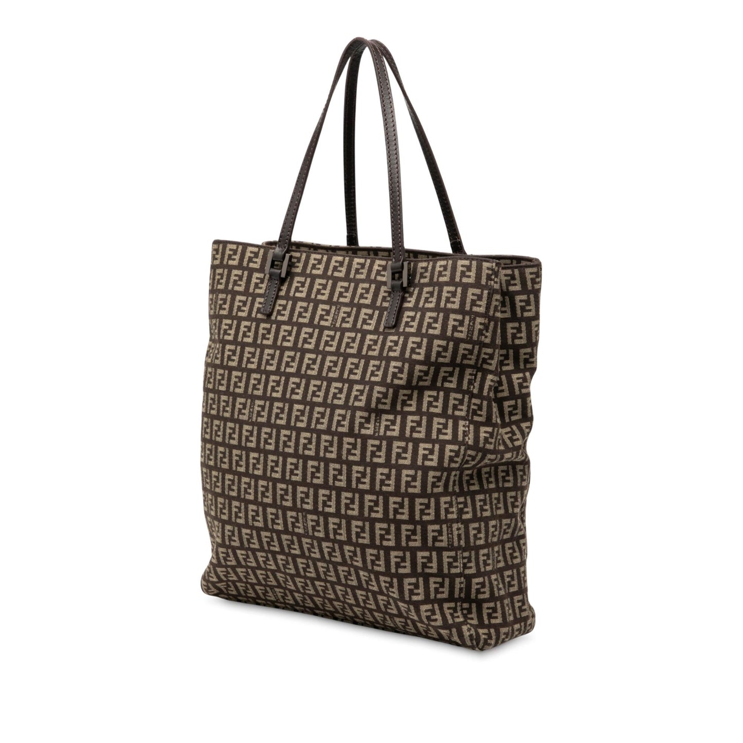 Fendi Tote Zucchino Red Tote Bag Style 74