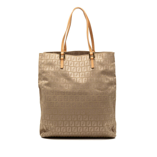 Fendi Tote Zucchino Red Tote Bag Style 81