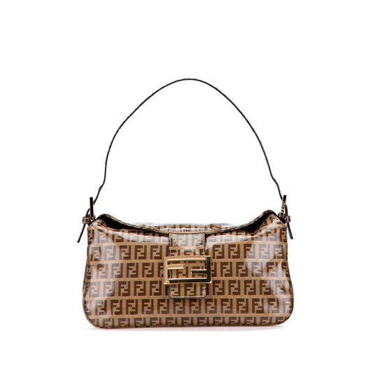 Fendi Zucchino Red Shoulder Bag Style 37