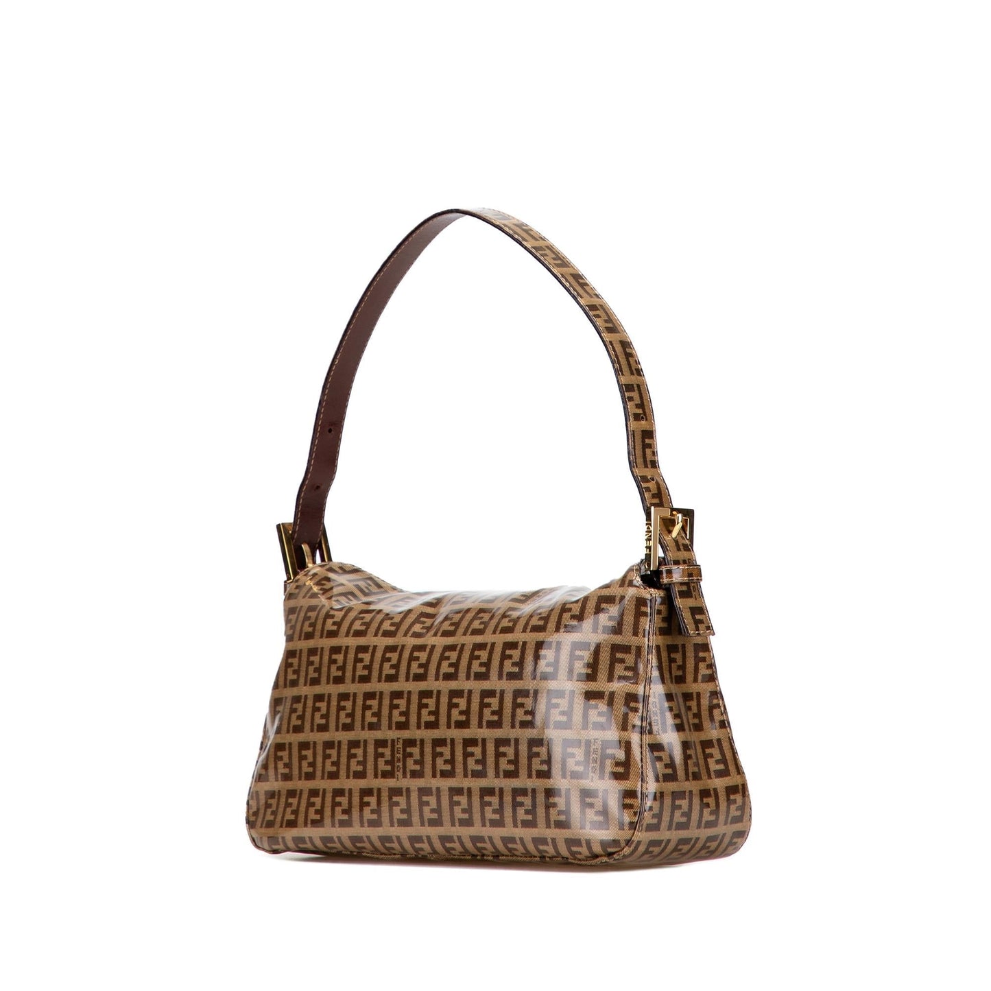 Fendi Zucchino Red Shoulder Bag Style 37