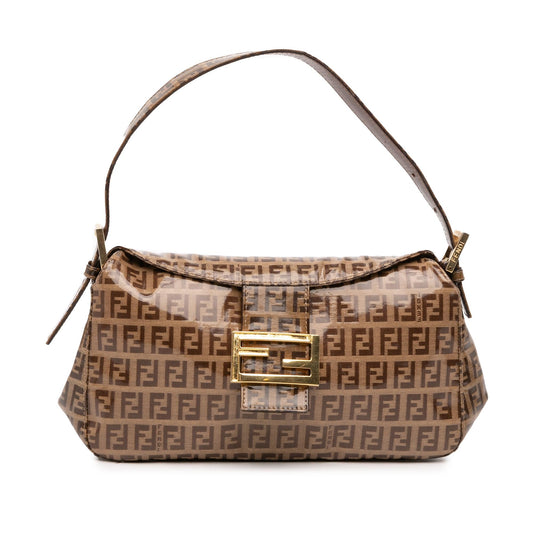 Fendi Zucchino Red Shoulder Bag Style 38