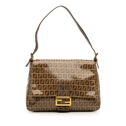 Fendi Zucchino Red Shoulder Bag Style 42