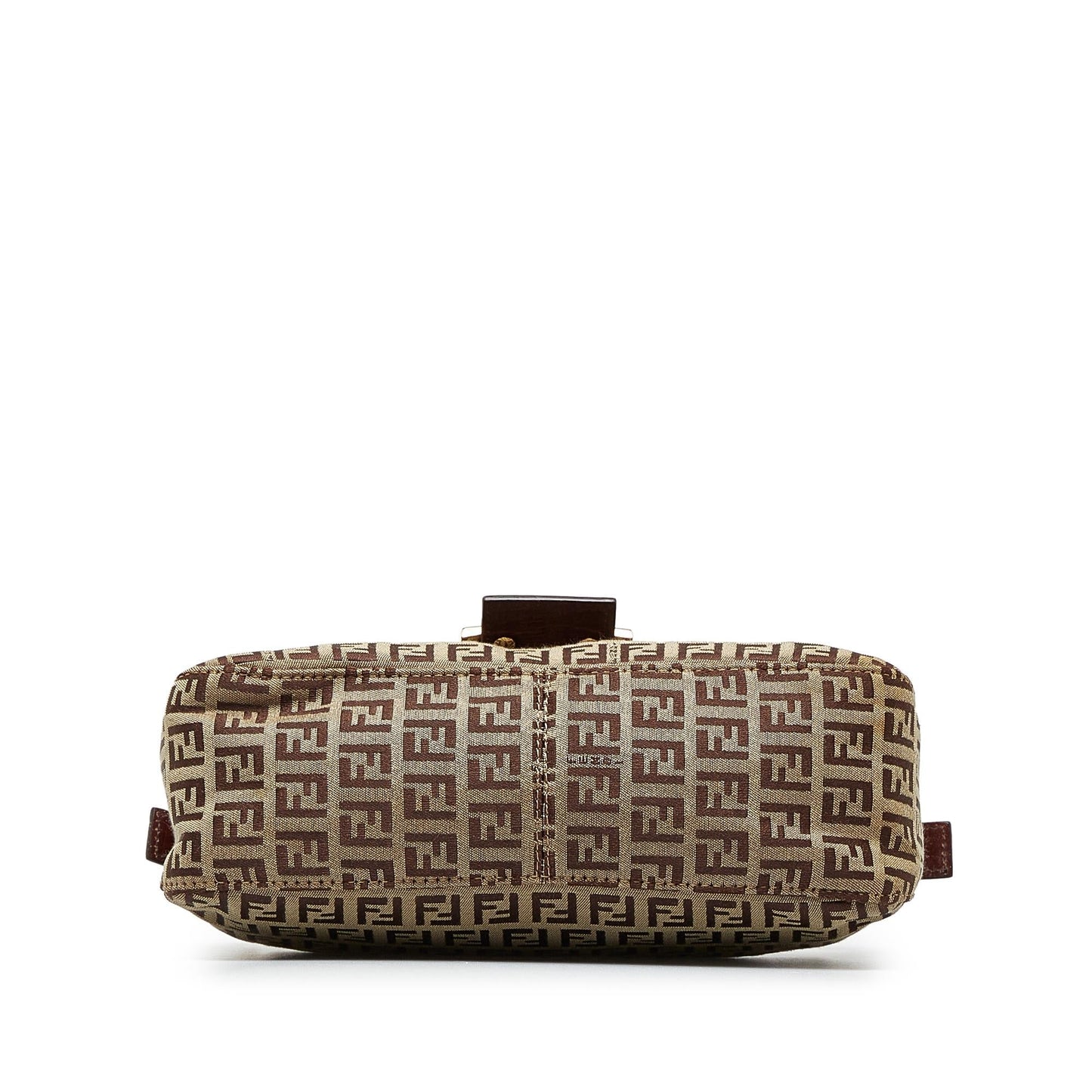 Fendi Zucchino Double Flap Baguette (SHG-30Rj5M)