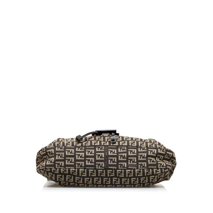 Fendi Zucchino Drawstring Baguette (SHG-dlGIc3)
