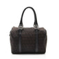 Fendi Zucchino Canvas Forever Small Boston Bag