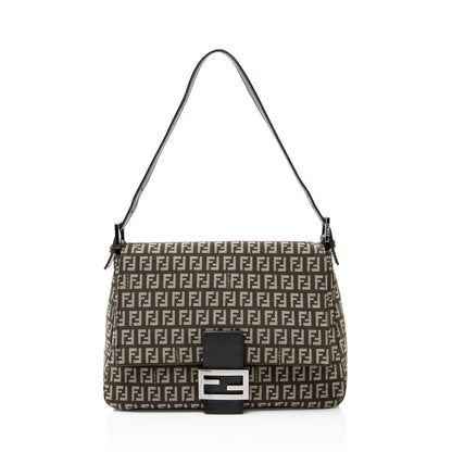Fendi Zucchino Forever Mama Shoulder Bag