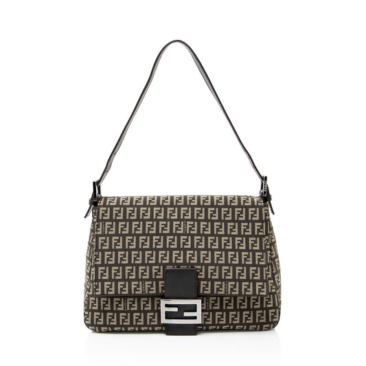 Fendi Zucchino Forever Mama Shoulder Bag