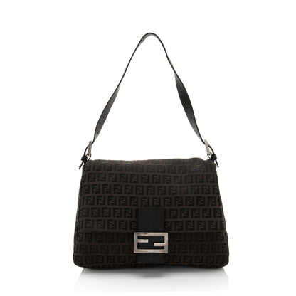 Fendi Zucchino Forever Mamma Shoulder Bag (SHF-BiSNNB)