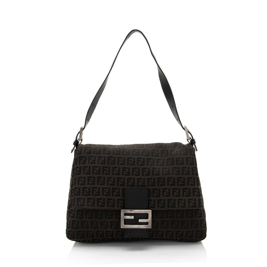 Fendi Zucchino Forever Mamma Shoulder Bag (SHF-BiSNNB)