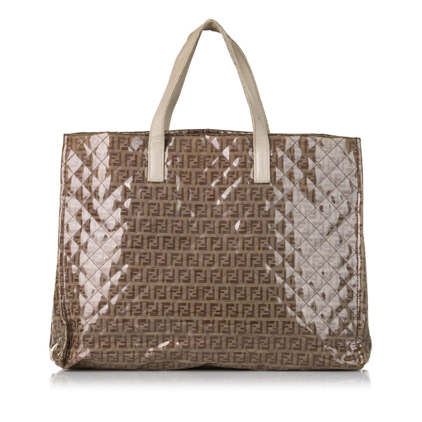 Fendi Tote Zucchino Red Tote Bag