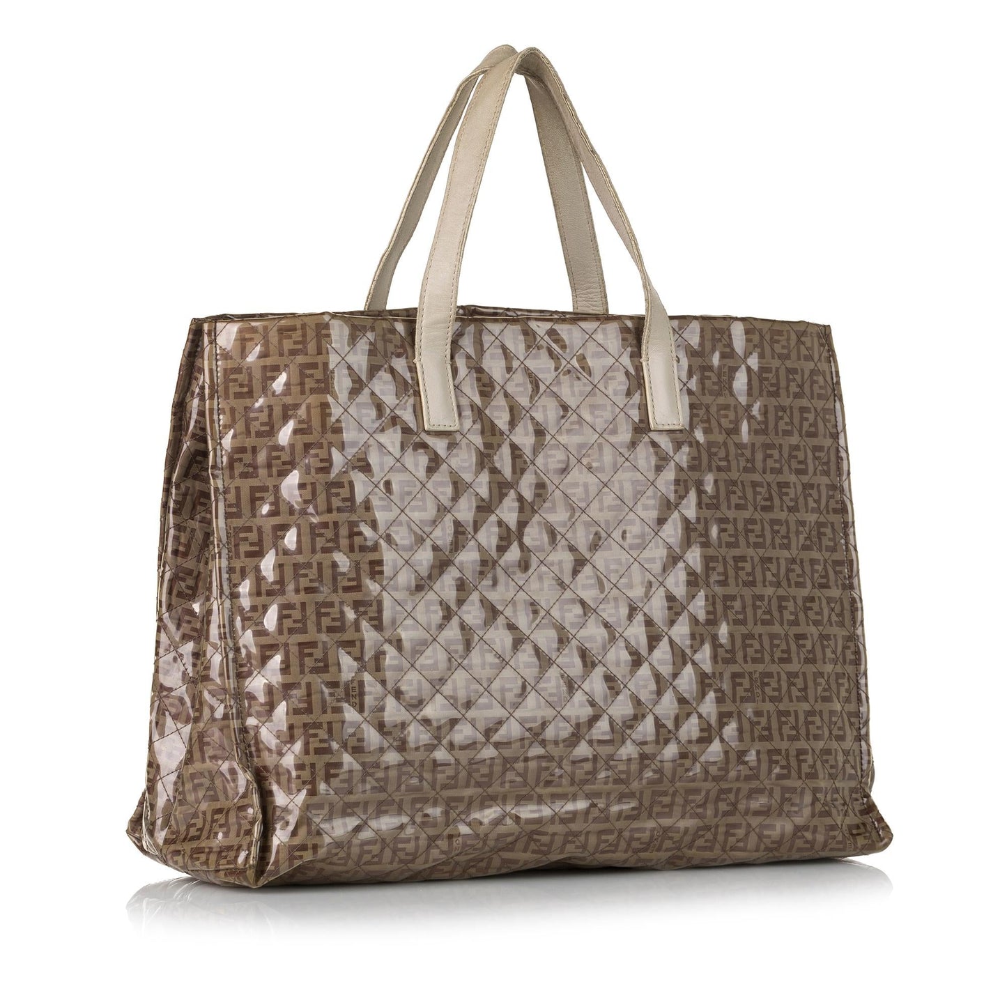 Fendi Tote Zucchino Red Tote Bag
