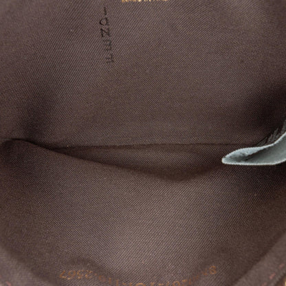 Fendi Zucchino Spalmati Chain Pochette