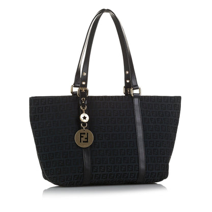 Fendi Zucchino Superstar Canvas Tote (SHG-UfLfjB)
