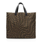 Fendi X Sara Coleman FF Vertigo Canvas Shopping Tote