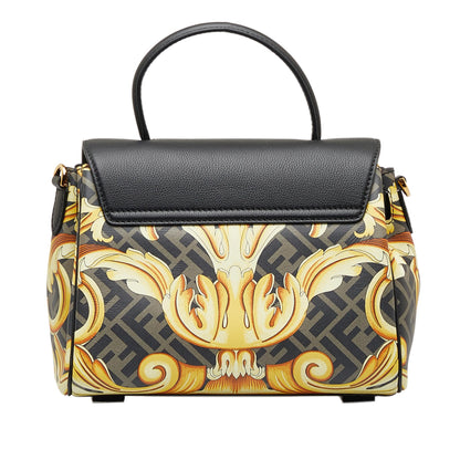 Fendi x Versace Fendace La Medusa Satchel (SHG-TIqNMz)