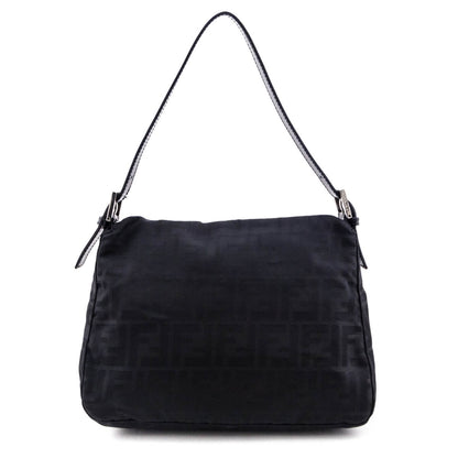 Fendi Black Zucca Mama Baguette