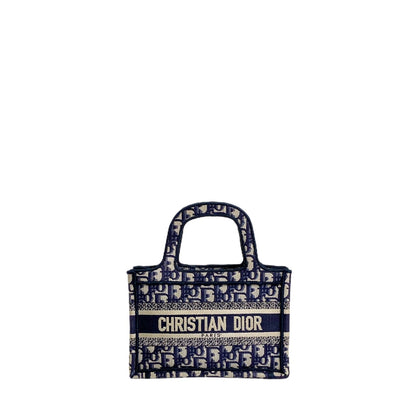 Dior Book Tote Lou Mini Canvas Tote Bag