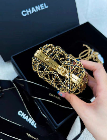 Chanel 2021-2023 Cc Star Minaudiere Crossbody Bag