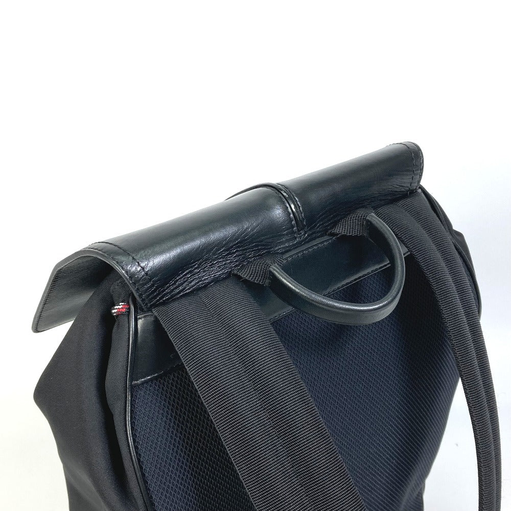 DIOR HOMME Backpack 1MOBA062 Canvas / leather black BEE MOTION mens