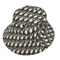 Dior hat Nylon Gray x black Trotter Bucket hat Bob hat Women Size unknown