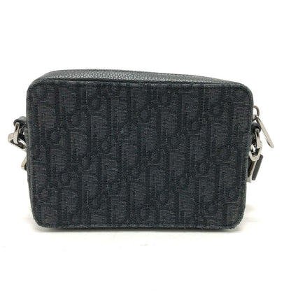 Dior Shoulder Bag 2ESBC119VPD canvas Navy Oblique messenger pouch mens