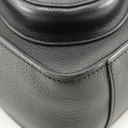 Christian Dior Handbag Calfskin black 2WAYShoulder Bag Saddle Mini Tote Women