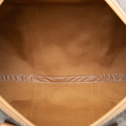 Black Dior Honeycomb Coated Canvas Travel Bag