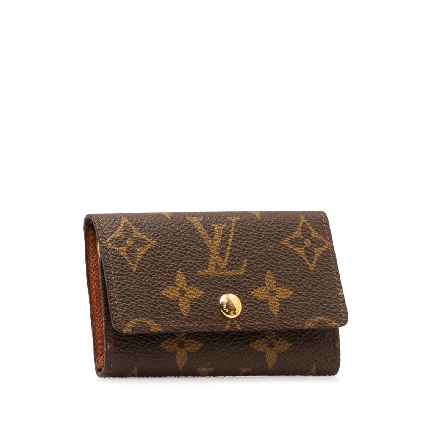 Brown Louis Vuitton Monogram 6 Key Holder