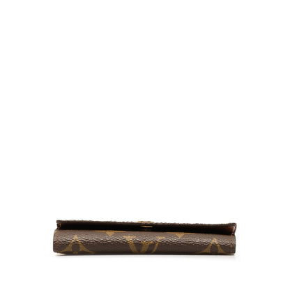 Brown Louis Vuitton Monogram 6 Key Holder