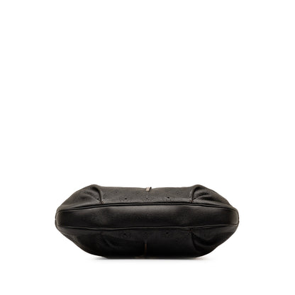 Black Louis Vuitton Monogram Mahina Selene PM Satchel