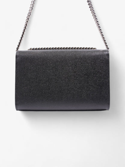Saint Laurent Kate Leather Black Shoulder Bag Style 22