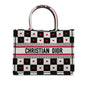 Dior Book Tote Canvas White Tote Bag