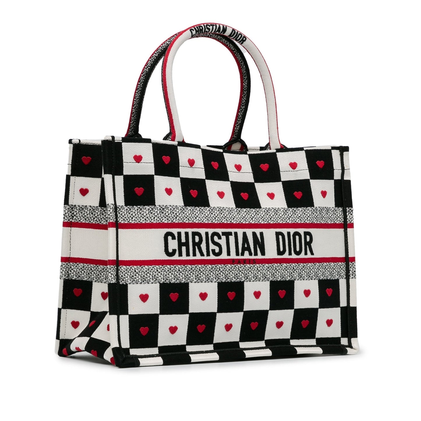 Dior Book Tote Canvas White Tote Bag