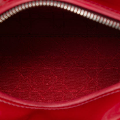 Dior Lady Dior Cannage Red Handbag Style 5