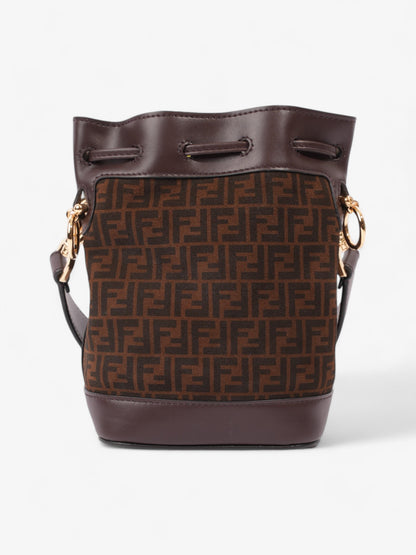 Fendi Mon Tresor Calfskin Brown Handbag