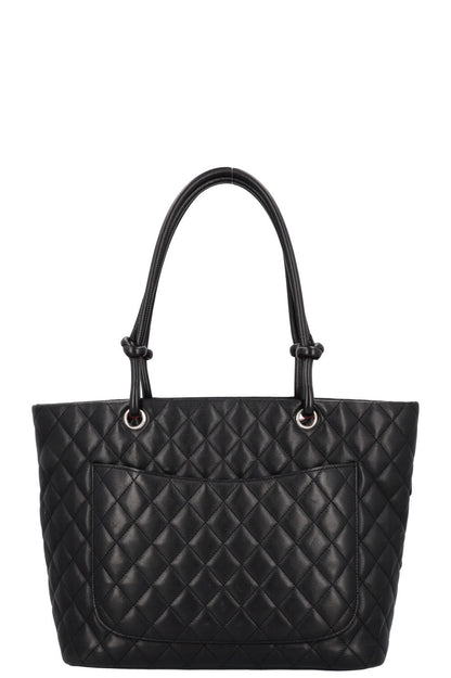 Chanel Cambon Black Luxury Tote Style 2